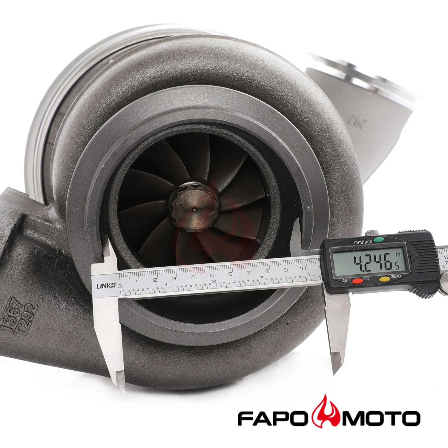 1000HP S400SX4-75 S475 Turbo T6 Twin Scroll 1.32A/R 171702 Turbo Charger FT029210 - Image 8