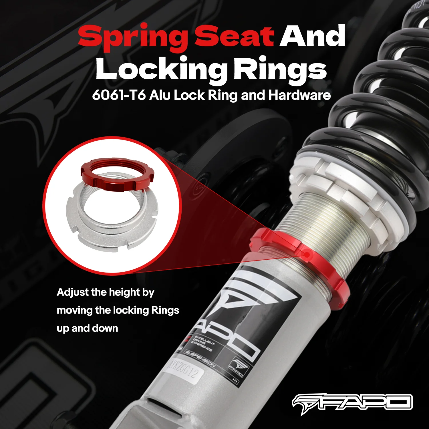 32-Level Damping Coilover for HONDA CIVIC 1988-2000 INTEGRA 1990-2001 PF002420 - Image 10