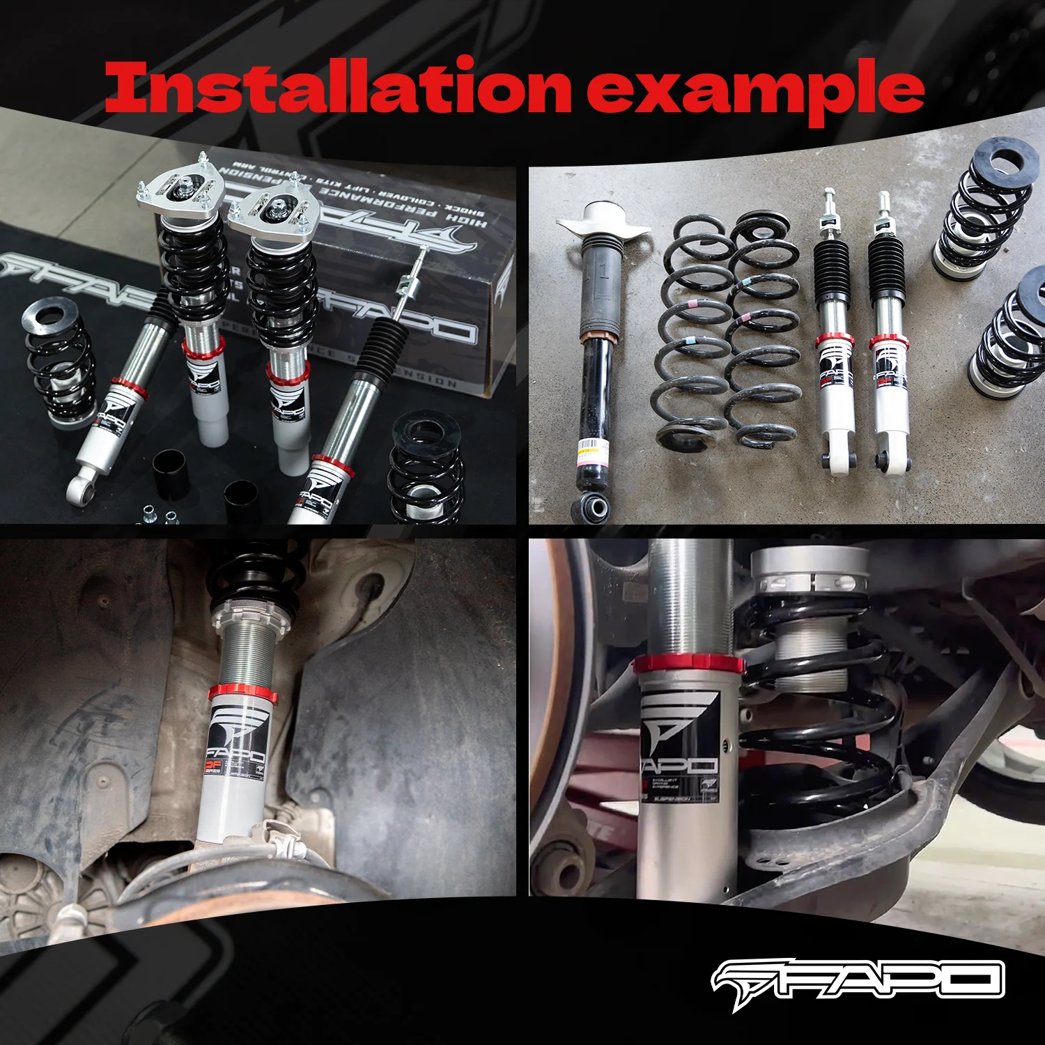 32-Level Damping Coilover for HONDA CIVIC 1988-2000 INTEGRA 1990-2001 PF002420 - Image 11